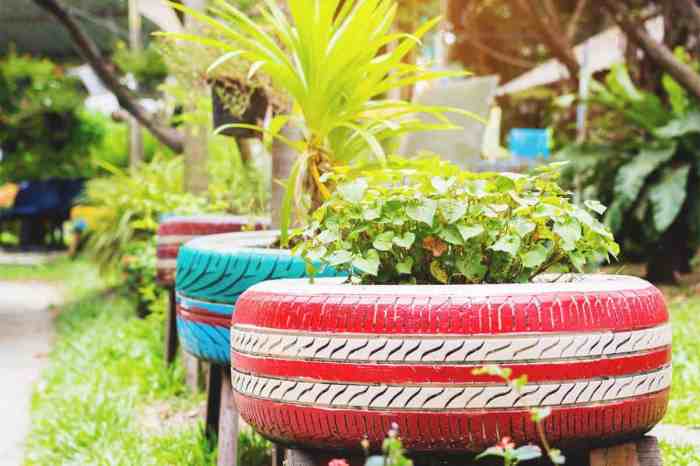 Tire gardening ideas