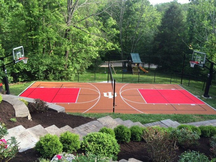 Colors sportcourt build