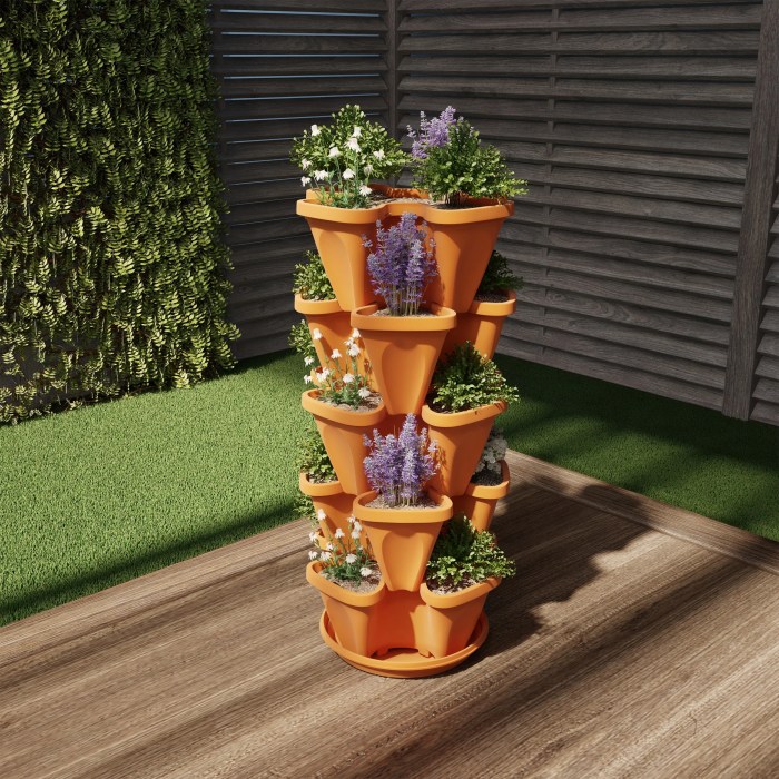 Vertical herb garden