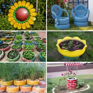 Inspiring Tire Gardening Ideas: Transform Tires into Thriving Gardens