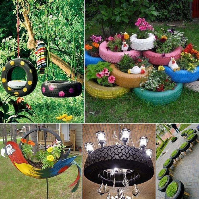 Tire gardening ideas