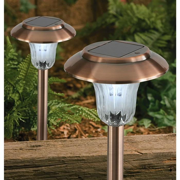 Garden outdoor lights solar lighting landscaping lantern pure pathway walmart led set