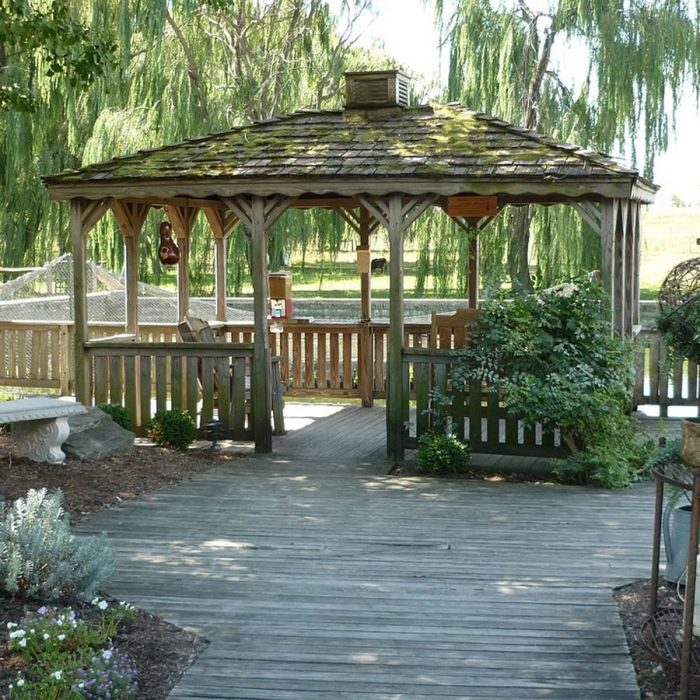 Where to place a gazebo