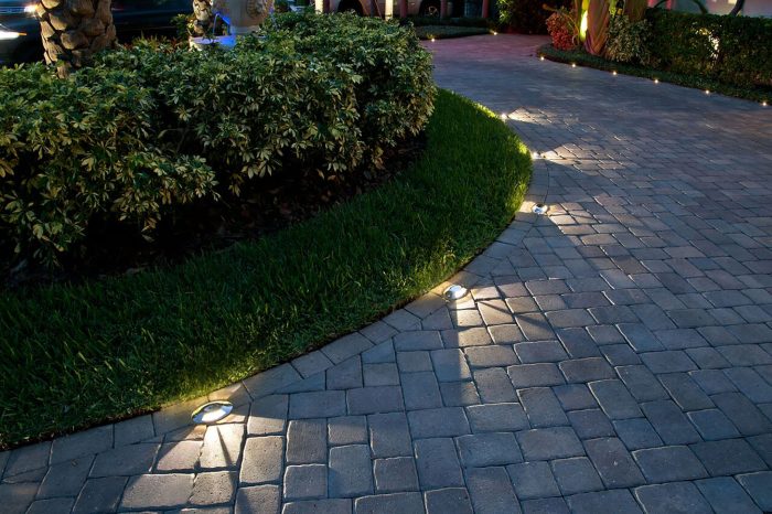 Lighting landscape path outdoor visit garden light