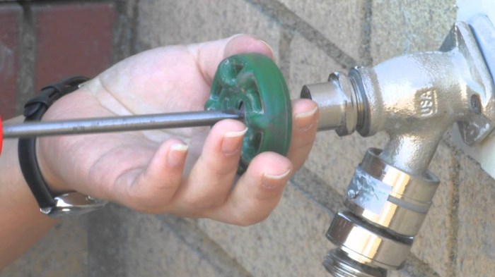 Faucet hose leaking spigot outdoor dripping water leaky repair costing denver money